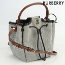 ＼7日10時まで★10,080円割引クーポン！全品10%OFF／【中古】 バーバリー ハンドバッグ レディース ブランド BURBERRY 2WAYハンドバッグ ジャガード 8031794 グレー