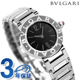 ブルガリ ブルガリブルガリ 腕時計（レディース） 【クロス付】 ブルガリ 時計 レディース ブルガリブルガリ 23mm BBL23BSSD ブラック 腕時計 新品