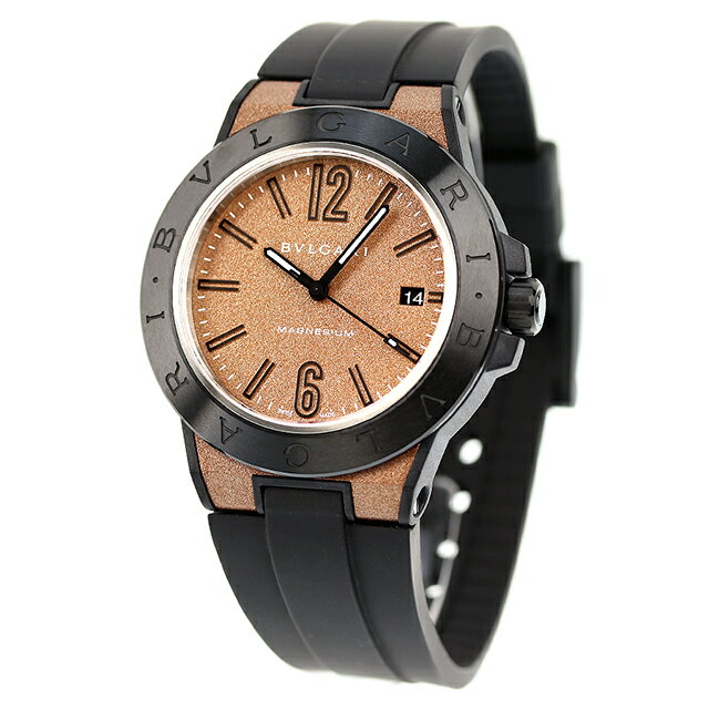 【25日は全品5倍にさらに+4倍でポイント最大32倍】 ブルガリ 時計 BVLGARI ディアゴノ マグネシウム 41mm 自動巻き メンズ 腕時計 DG41C11SMCVD ブラウン×ブラック