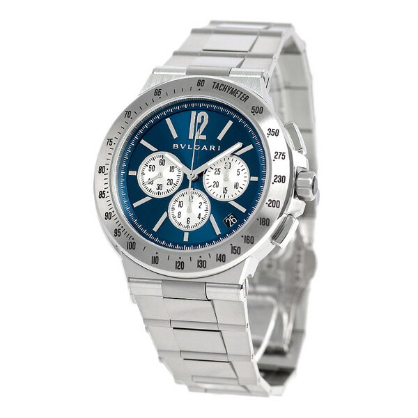 ブルガリ時計BVLGARIディアゴノ41mm自動巻きメンズDG41C3SSDCHTAブルー腕時計