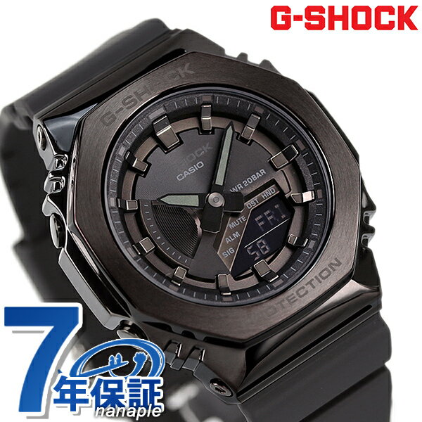 ＼21日10時まで★2,220円OFFクーポン！全品10 OFF／ gショック ジーショック G-SHOCK GM-S2100 Sシリーズ クオーツ GM-S2100B-8ADR ブラック 黒 グレー CASIO カシオ 腕時計 メンズ 父の日 プレゼント 実用的