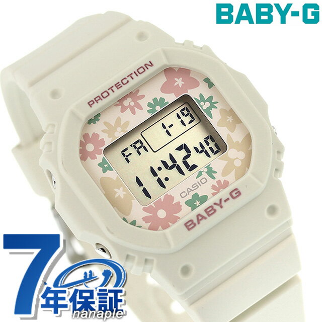 ＼先着2000円OFFクーポンにさらにポイントUP／ ベビーg ベビージー Baby-G BGD-565RP-7 海外モデル レディース 腕時計 ブランド カシオ casio デジタル オフホワイト 白
