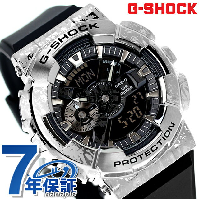 ＼6/10限定★2000円OFFクーポンにさらに+3倍／ gショック ジーショック G-SHOCK GM-110GC-1A アナログデジタル 110シリーズ 海外モデル メンズ 腕時計 ブランド カシオ casio アナデジ ブラック 黒