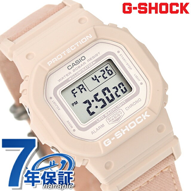 カシオ G-SHOCK 腕時計（レディース） ＼先着2000円OFFクーポンにさらにポイントUP／ gショック ジーショック G-SHOCK GMD-S5600CT-4 デジタル レディース 腕時計 ブランド カシオ casio デジタル ペールピンク