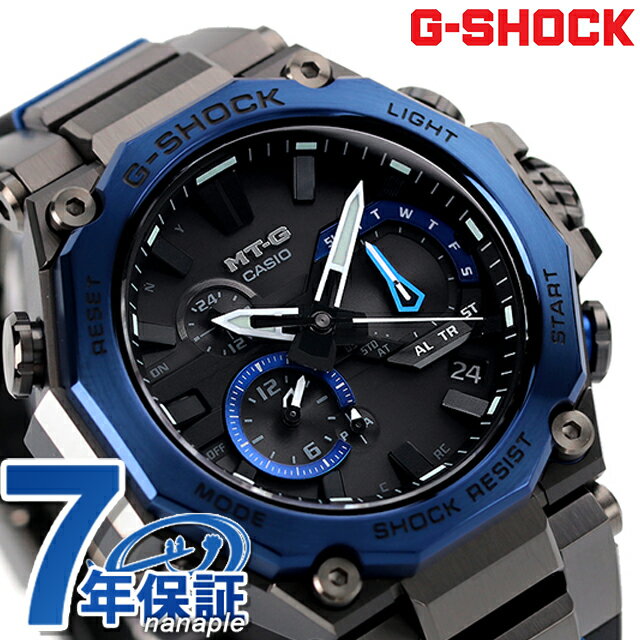 ＼6/10限定★2000円OFFクーポンにさらに+3倍／ gショック ジーショック G-SHOCK 電波ソーラー MTG-B2000B-1A2 MT-G MTG-B2000シリーズ Bluetooth メンズ 腕時計 ブランド カシオ casio アナログ ブラック 黒