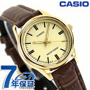 カシオ チープカシオ CASIO クォーツ 電池式 LTP-V005GL-9A スタンダード 海外モデル レディース チプカシ 腕時計 ブランド カシオ casio アナログ クリーム ブラウン おしゃれ 防水 軽い 華奢 かわいい プレゼント 女性 実用的