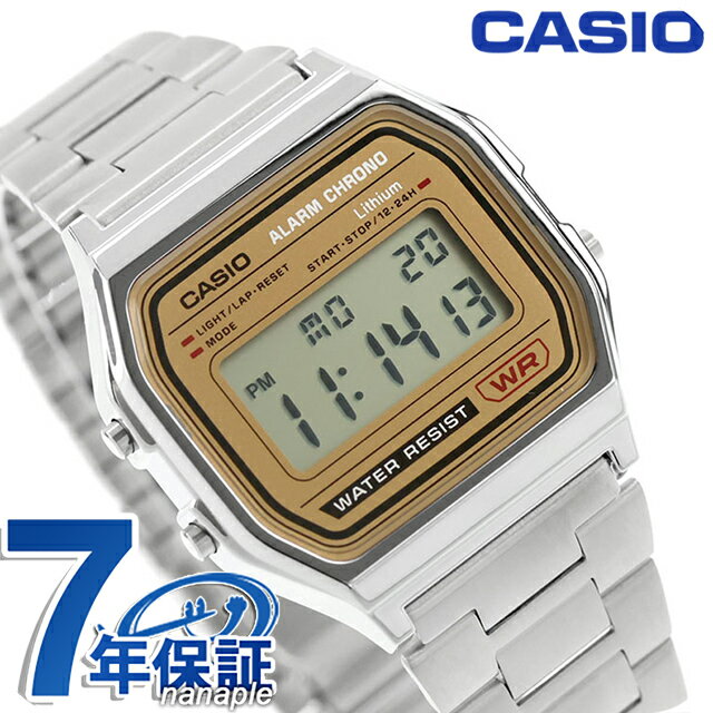 CASIO - カシオ チープカシオ CASIO スタンダード クォーツ 電池式 A158WEA-9 WEB限定 ユニセックス チプカシ メンズ レディース 腕時計 ブランド カシオ casio デジタル キャメルベージュ おしゃれ 防水 かわいい プレゼント 実用的