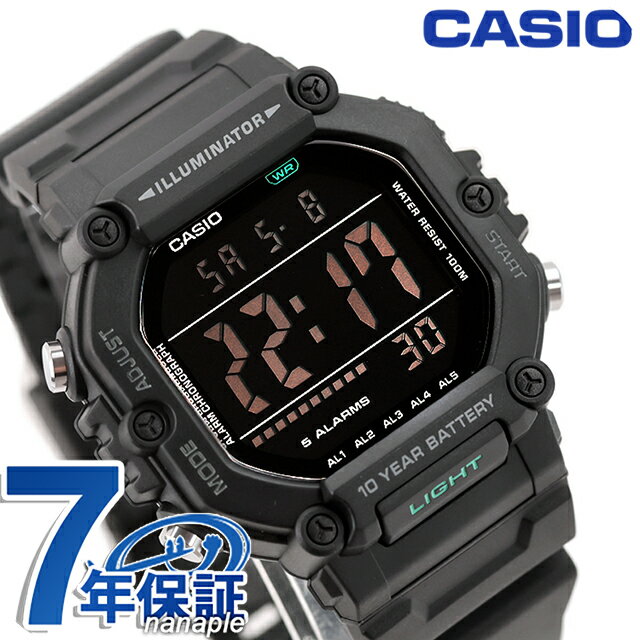 樂天商城 - カシオ チープカシオ CASIO スタンダード クォーツ 電池式 AE-1600HX-1BV ロングストラップ 海外モデル メンズ チプカシ 腕時計 ブランド デジタル ブラック 黒 おしゃれ 防水 小さい 軽い かわいい プレゼント 実用的