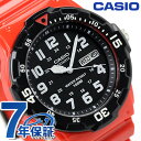 \2000円OFFクーポン&さらに+9倍/ カシオ 腕時計 チープカシオ 海外モデル MRW-200HC-4BVDF CASIO クオーツ ブラック レッド チ...
