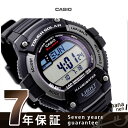 カシオ 腕時計 チープカシオ ソーラー メンズ 海外モデル ブラック CASIO W-S220-1AVCF チプカシ 時計