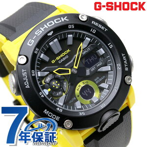 ＼最大2000円OFFクーポン＆店内ポイント最大48倍／ G-SHOCK Gショック GA-2000 アナデジ メンズ 腕時計 GA-2000-1A9DR ブラック×イエロー カシオ