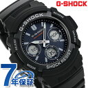 カシオ G-SHOCK 腕時計（メンズ） ＼4/27 09:59まで★先着2000円OFFクーポン／ gショック ジーショック G-SHOCK 電波ソーラー AWG-M100SB-2AER ブルー ブラック 黒 CASIO カシオ 腕時計 ブランド メンズ プレゼント ギフト