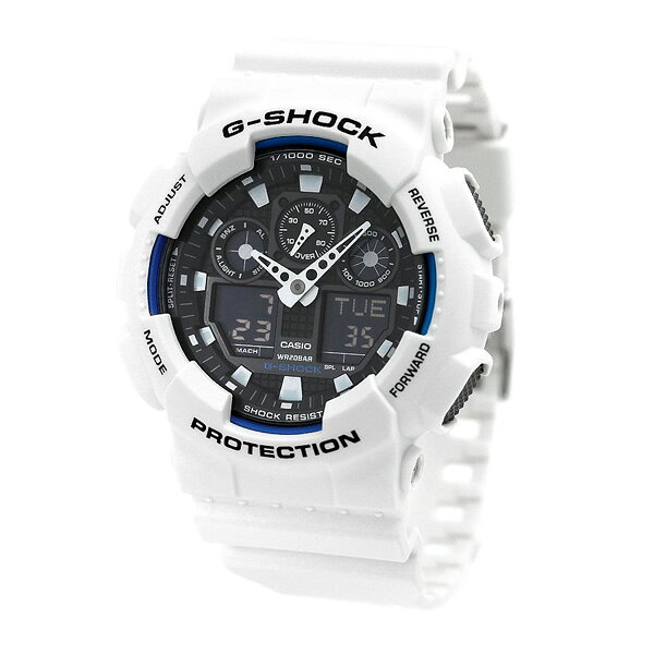 gショック ジーショック G-SHOCK GA-100B-7ADR コンビネーションモデル ブラック 黒 ホワイト 白 CASIO カシオ 腕時計 メンズ ブランド おしゃれ 防水 軽い プレゼント 男性 実用的 nanaple-10016075 腕時計のななぷれ サンプル画像3