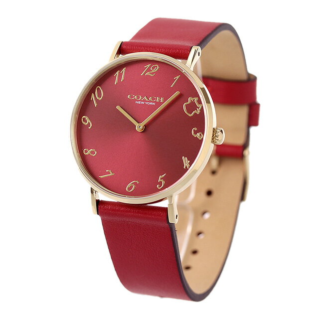 ＼5/20限定★10%OFF+100%還元+最大43倍／ コーチ ペリー 36mm クオーツ レディース ...