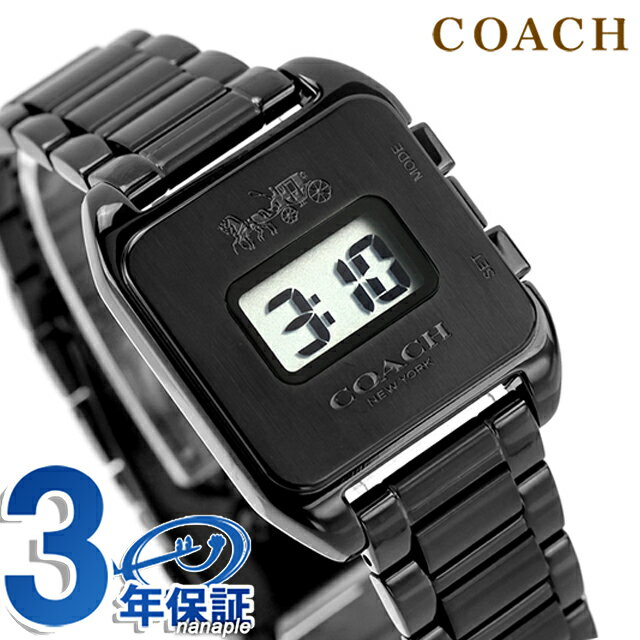 コーチ ダーシー デジタル クォーツ 電池式 腕時計 ブランド レディース COACH 14503594 デジタル おしゃれ 防水 軽い 華奢 かわいい プレゼ...