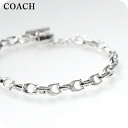 コーチ ブレスレット レディース ブランド COACH ロゴ 376745 RHO 030 シルバー アクセサリー 敬老の日ギフト
