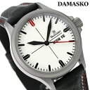 \さらに+4倍★今だけ!!/ ダマスコ クラシック スリーハンド 自動巻き 腕時計 メンズ DAMASKO DA35 L アナログ ホワイト ブラック 黒 ドイツ製 ブランド おしゃれ 防水 プレゼント 男性 実用的