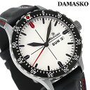 \さらに+4倍★今だけ!!/ ダマスコ スリーハンド 回転ベゼル 自動巻き 腕時計 メンズ DAMASKO DA45 L アナログ ホワイト ブラック 黒 ドイツ製 ブランド おしゃれ 防水 プレゼント 男性 実用的