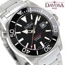 ダボサ アルゴノーティック BG 自動巻き 腕時計 メンズ DAVOSA 161.528.20 アナログ ブラック 黒 スイス製 ブランド おしゃれ 防水 プレ...