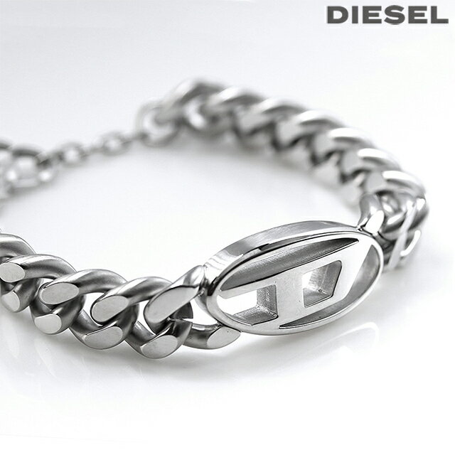 乐天商城 - ディーゼル ブレスレット メンズ ブランド DIESEL ステンレススチール DX1432040 シルバー アクセサリー