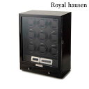 ロイヤルハウゼン ワインディングマシン LED液晶パネル 9本ワインダー 下段引き出し収納 GC03-N20BB Royal hausen ブラック プレゼント...