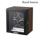 \さらに+4倍★今だけ!!/ ロイヤルハウゼン ワインディングマシーン 4本巻き上げ 腕時計 GC03-Q21EB Royal hausen ワインディングマシ...