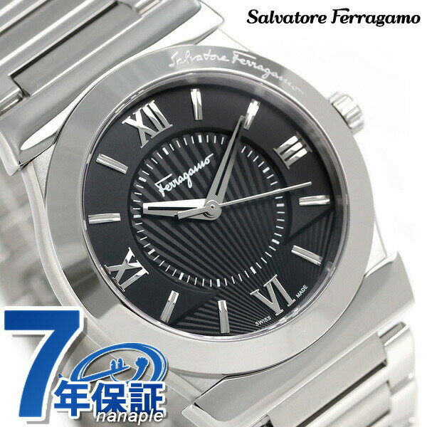 【楽天市場】フェラガモ ヴェガ スイス製 クオーツ メンズ 腕時計 FI0940015 Salvatore Ferragamo ブラック：腕