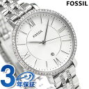 フォッシル ジャクリーン 36mm クオーツ レディース 腕時計 ES3545 FOSSIL シルバー 時計【あす楽対応】