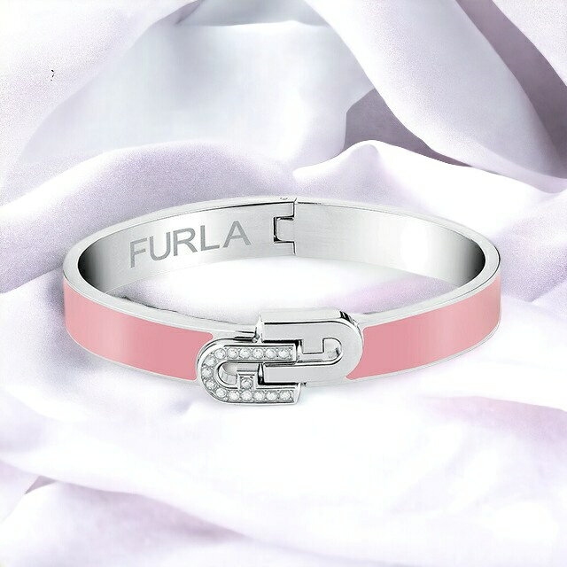 フルラ バングル レディース ブランド FURLA ARCH BANGLE Lサイズ ステンレススチール FJ0119BTL ピン..