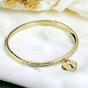 フルラ バングル レディース ブランド FURLA LOVING PADLOCK BRACELET Sサイズ ステンレススチール FJ0821BTS ゴールド ...