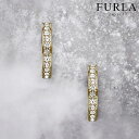 \2000円OFF+全品5倍★7/10限定/ フルラ ピアス レディース ブランド FURLA 1927 HOOP EARRINGS ステンレススチール(イエロ...