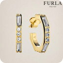 フルラ ピアス レディース ブランド FURLA スパークリング イヤリング ステンレススチール(イエローゴールドPVD) フープ 両耳用 FJ2012ETU イエローゴールド アクセサリー 敬老の日ギフト