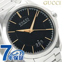 グッチ 腕時計（メンズ） 【クロス付】 グッチ 時計 メンズ GUCCI 腕時計 Gタイムレス 40mm 自動巻き YA126432 ブラック