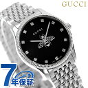 グッチ 腕時計（レディース） 【クロス付】 グッチ Gタイムレス クオーツ 腕時計 ブランド レディース GUCCI YA1265020 アナログ ブラック 黒 スイス製