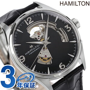 ＼2000円OFFクーポンに店内ポイント最大55倍／ ハミルトン ジャズマスター オープンハート 腕時計 HAMILTON H32705731 オート 42MM ブラック 時計