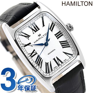 ハミルトン HAMILTON アメリカン クラシック ボルトン メカニカル 手巻き メンズ 腕時計 H13519711 ホワイト×ブラック 時計【あす楽対応】