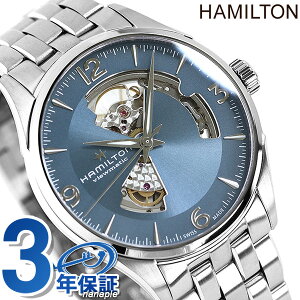 【1000円割引クーポン発行中】 ハミルトン 腕時計 ジャズマスター オープンハート HAMILTON H32705142 自動巻き 時計