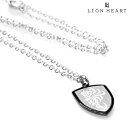 ライオンハート ネックレス メンズ ブランド LION HEART 動物 04N151SM シルバー ブラック アクセサリー 敬老の日ギフト