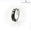 \さらに+4倍★今だけ!!/ ライオンハート ピアス メンズ レディース ブランド LION HEART サージカルステンレス フープ 片耳用 LHMP006N...