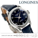 ロンジン レコード 自動巻き 腕時計 ブランド レディース LONGINES L2.320.4.96.4 アナログ ブルー スイス製 おしゃれ 防水 かわいい ...