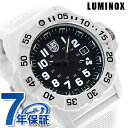 ルミノックス ネイビーシールズ 3500シリーズ クォーツ 電池式 腕時計 ブランド メンズ LUMINOX XS.3507.WB アナログ ブラック 黒 スイ...