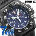 ルミノックス 3580シリーズ ネイビーシールズ クロノグラフ 45mm 3583 LUMINOX メンズ 腕時計 ネイビー×ブラック 時計【あす楽対応】