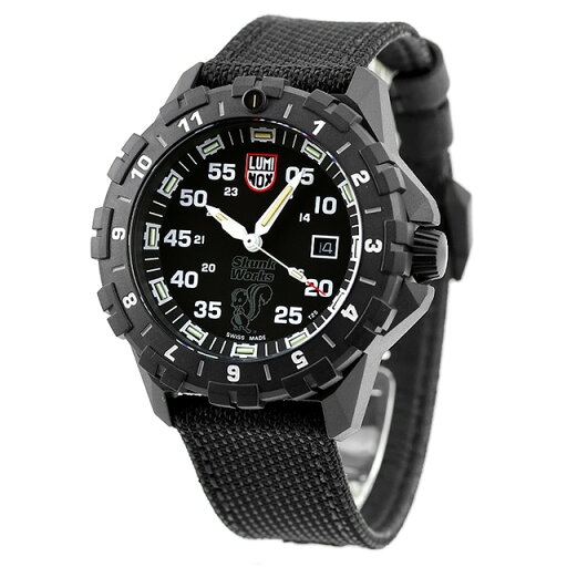 ルミノックス F117 ナイトホーク×スカンクワークス クォーツ 電池式 腕時計 ブランド メンズ LUMINOX XA.6442.H.SET アナログ ブラック 黒 スイス製 おしゃれ 防水 文字盤 大きい プレゼント 男性 実用的