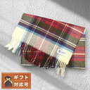 \さらに+4倍★今だけ!!/ ジョンストンズ JOHNSTONS マフラー チェック柄 WA000057KU0010 メンズ レディース レッド ベージュ マル...