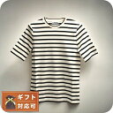 ジルサンダー JIL SANDER Tシャツ J40GC0111-J46497-080-L レディース クリーム ボーダー JILSANDER 敬老の日ギフト