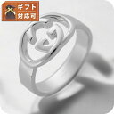 \10%割引クーポン★2日10時迄/ グッチ GUCCI ユニセックス リング 指輪 JP12号 190483-j8400-8106-13 シルバー