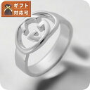 \10%割引クーポン★2日10時迄/ グッチ GUCCI ユニセックス リング 指輪 JP16号 190483-j8400-8106-17 シルバー シルバー