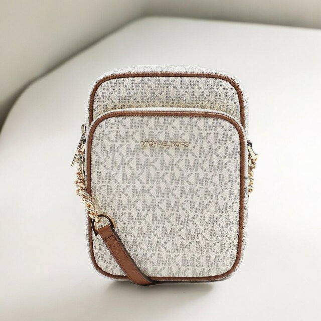 乐天商城 - マイケルコース MICHAEL KORS ショルダーバッグ 35F1GTVC2B-VANILLA レディース ジェットセットトラベル JET SET TRAVEL バニラ ホワイト 斜めがけ ブランド 高級 おしゃれ プレゼント 女性 実用的 かわいい