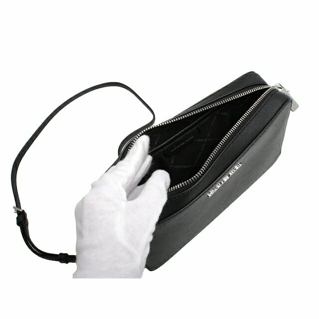 マイケルコース MICHAEL KORS JET SET ITEM LG EW CROSSBODY ショルダーバッグ 35F8STTC9L-BLACK レディース ブラック 斜めがけ ブランド 高級 おしゃれ プレゼント 女性 実用的 かわいい