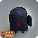 \さらに+4倍★今だけ!!/ ポロラルフローレン POLO RALPH LAUREN リュックサック 9AR071-BCV Backpack ネイビー